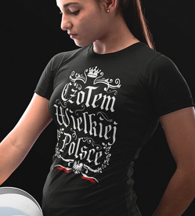 Koszulka damska termoaktywna CZOŁEM WIELKIEJ POLSCE